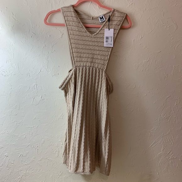 MISSONI Sz 48 EUR USA 12 NEW LUREX DRESS GOLD NWT - Picture 13 of 14